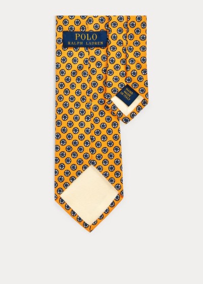 Polo Ralph Lauren Print Silk Narrow Slips Herre Danmark (DSMWI9534)